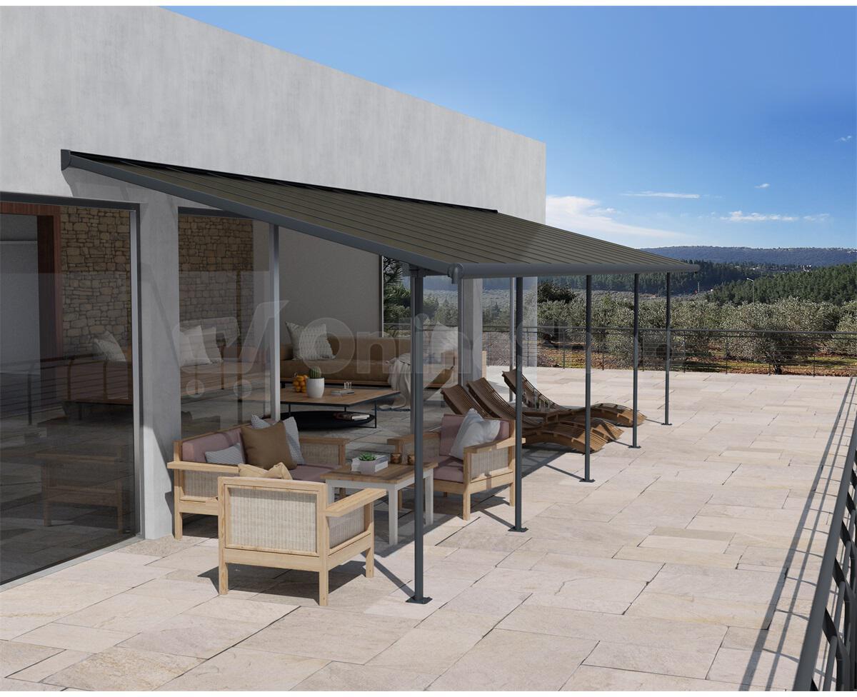 Pergola Palram - Canopia Capri 5400, antracit, 3 x 5,46 m