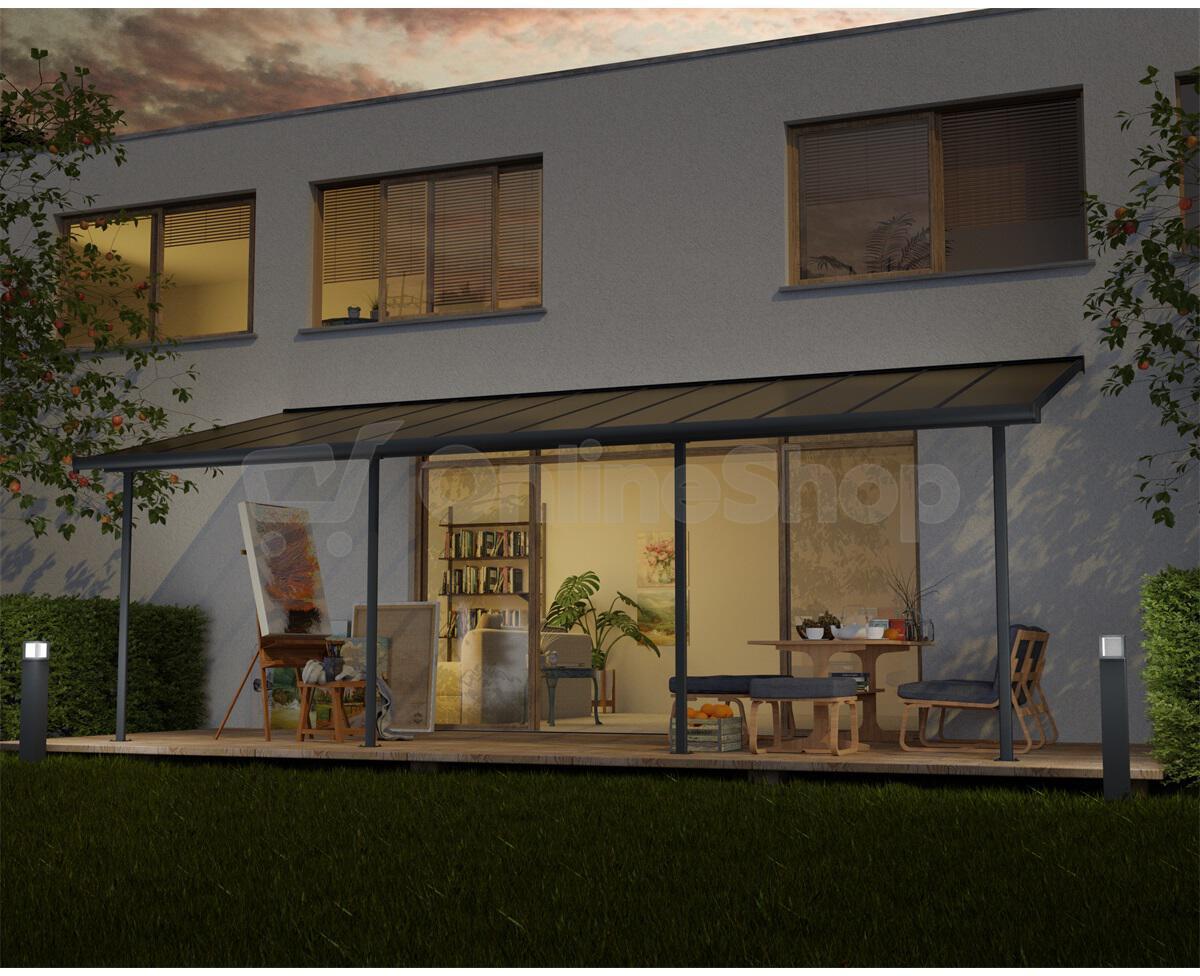 Pergola Palram - Canopia Capri 5400, antracit, 3 x 5,46 m