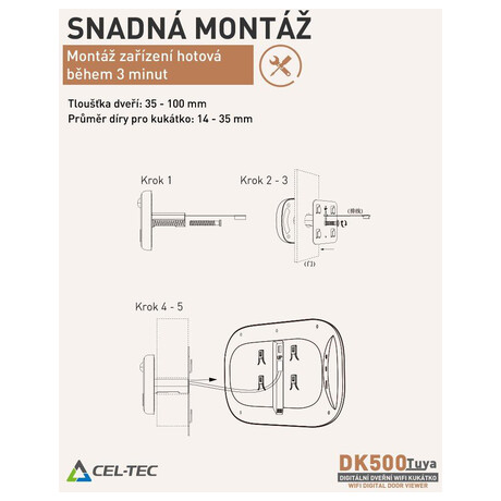 CEL-TEC DK500 Tuya