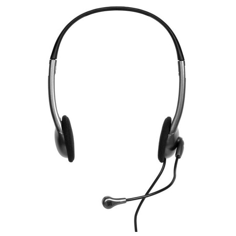 PORT CONNECT - Stereo headset s mikrofonem, 3,5mm jack, ern (901603)