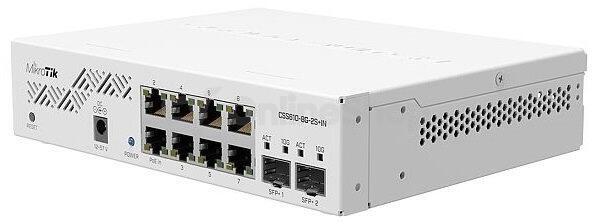 MIKROTIK CSS610-8G-2S+IN, 8port cloud switch