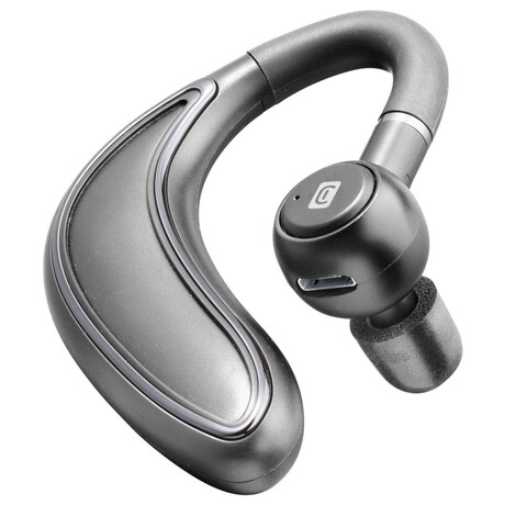 Bluetooth headset Cellularline Bold s ergonomickým tvarem, černý