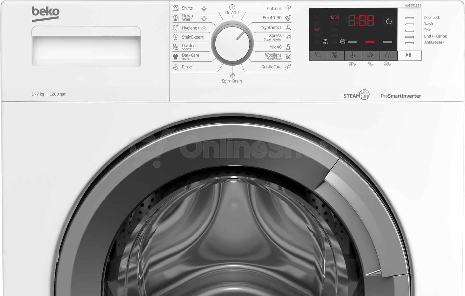 Pračka BEKO WUE7612BS | ONLINESHOP.cz