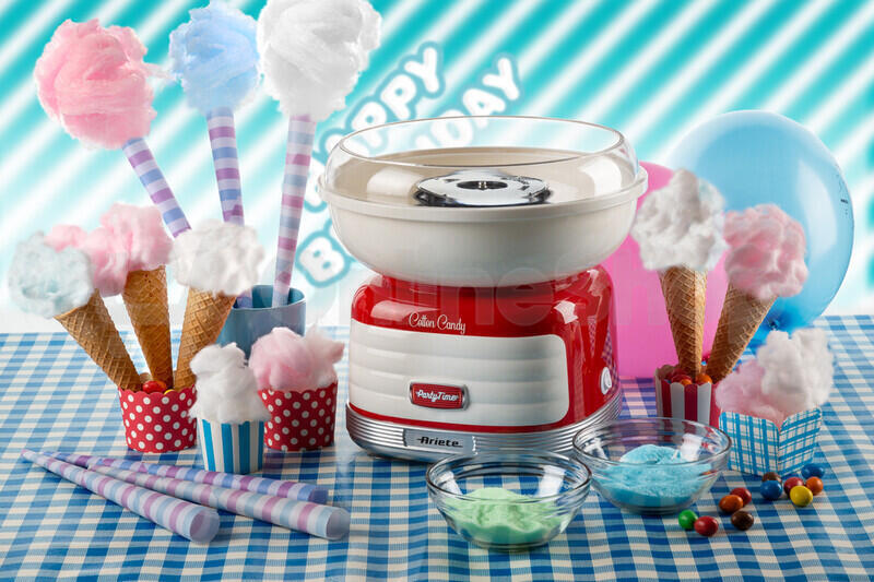 Ariete Party Time Cotton Candy 2973, červený