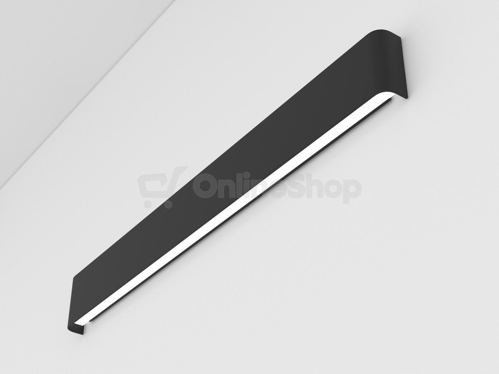 Immax NEO LÍNEA Smart nástěnné svítidlo 76cm 40W černé Zigbee 3.0