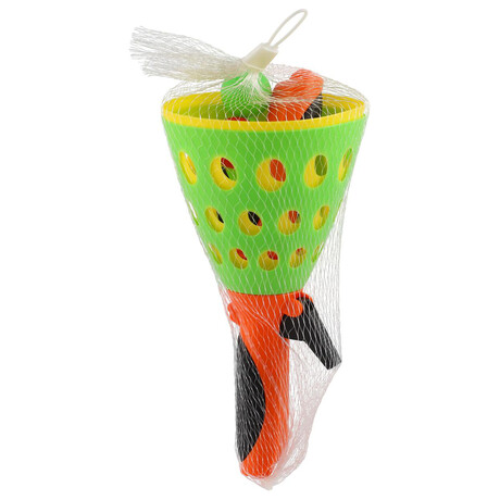 Teddies Catch ball hra velk plast 25cm 2ks+mek v sce