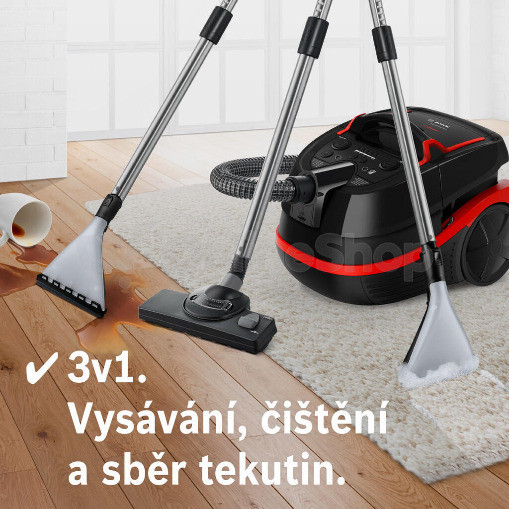 Víceúčelový vysavač Bosch BWD421POW