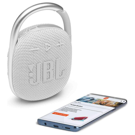 JBL Clip 4,&nbsp;bílý (foto 5)