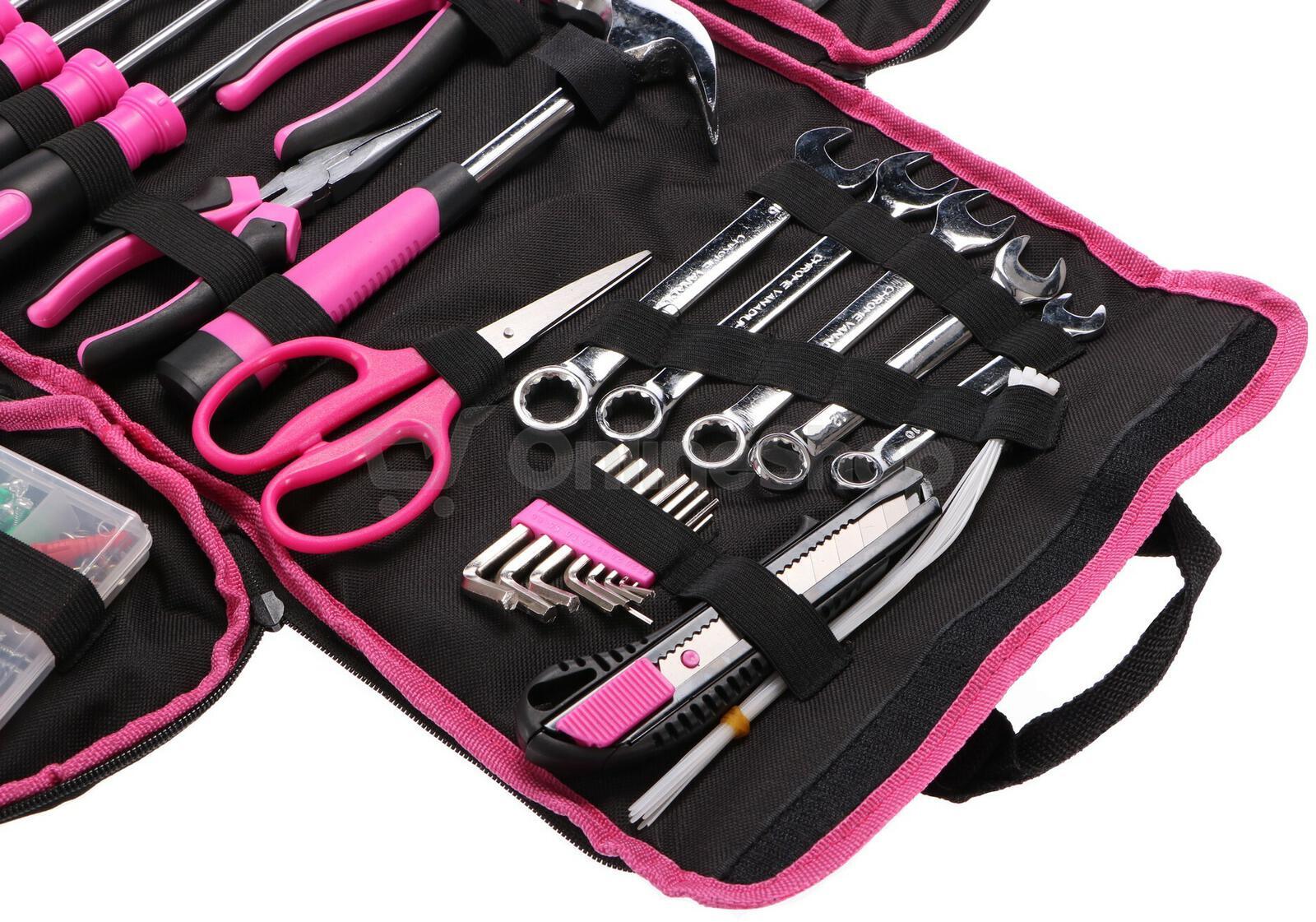 Sada nářadí HOME PINK 120 BAG SIXTOL