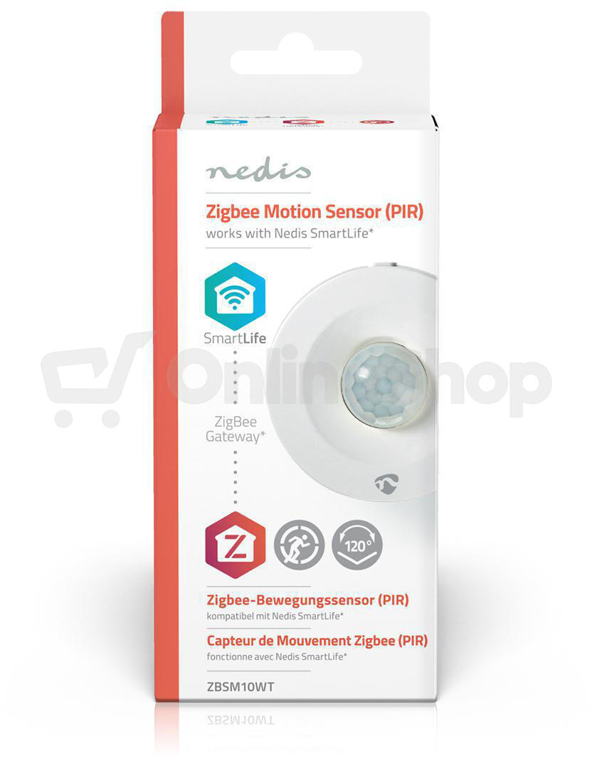 SmartLife pohybový senzor NEDIS ZBSM10WT