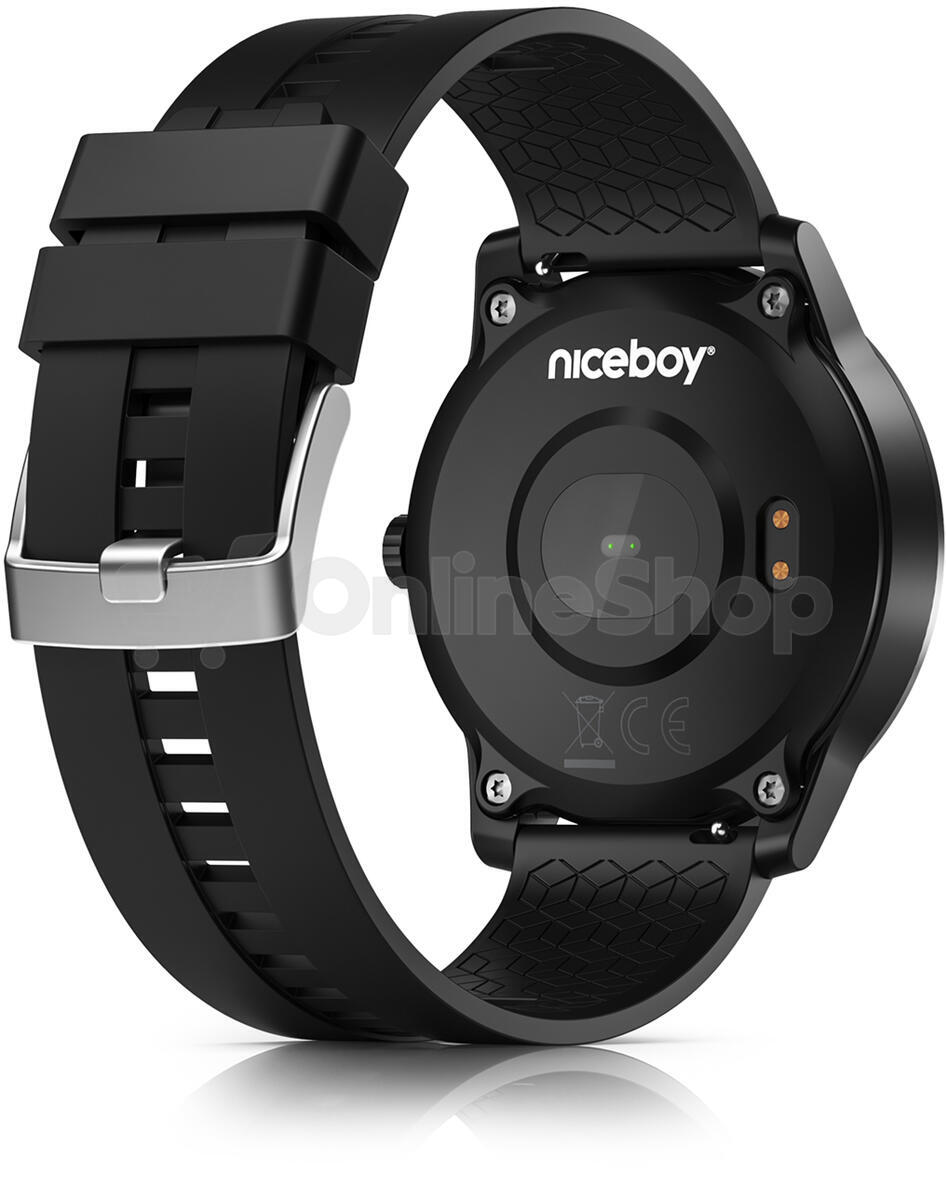 Chytré hodinky Niceboy XFit Coach GPS, rozbaleno