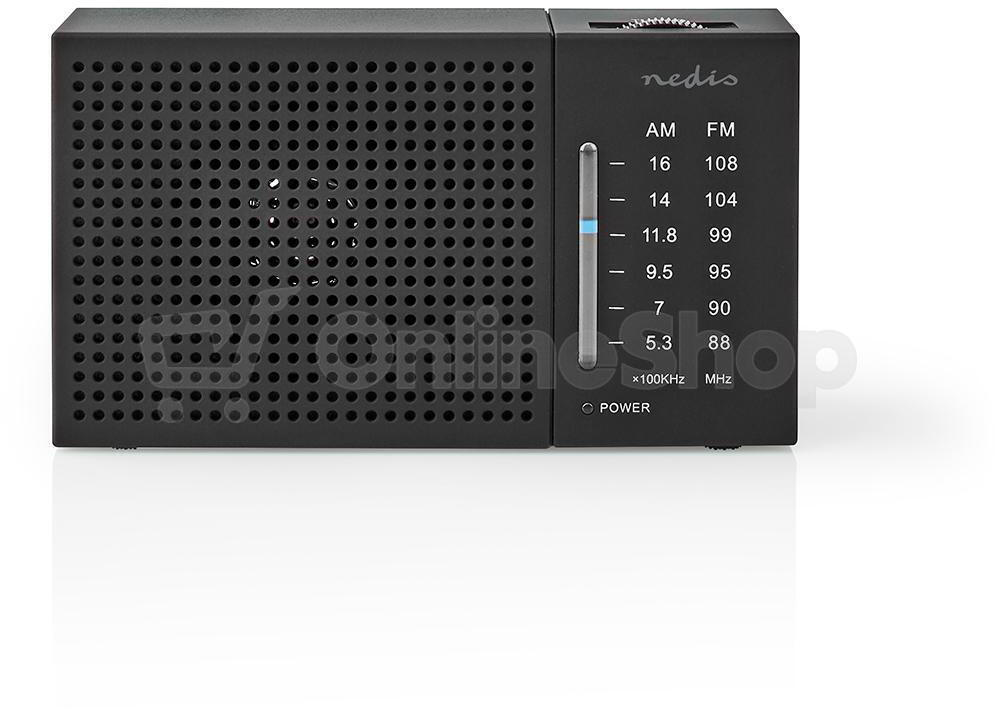 Rádio NEDIS RDFM1200BK