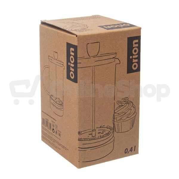 Konvička french press 0,4 l Orion
