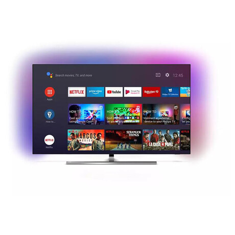 SET UHD OLED TV Philips 55OLED855 + TAB8905
