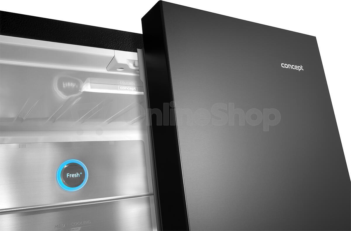 Americká chladnička Concept LA6683ds TITANIA