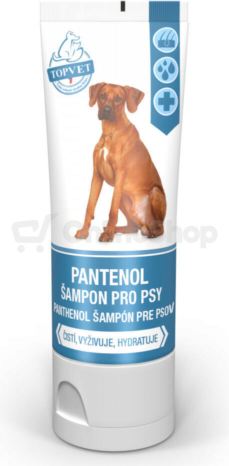 Pantenol šampon pro psy TOPVET 200ml