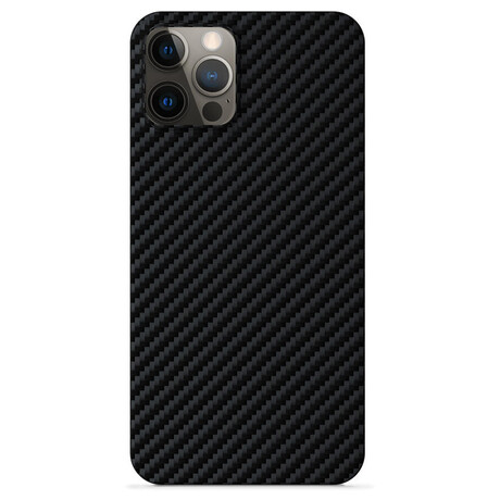 EPICO CARBON CASE iPhone 12 /12 Pro (6,1") - černá