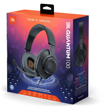 JBL Quantum 100, černá (foto 5)