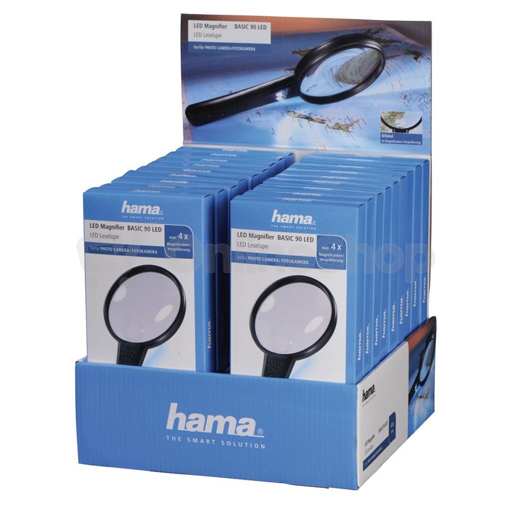 Ruční lupa Hama Basic 90 LED cena za 1ks