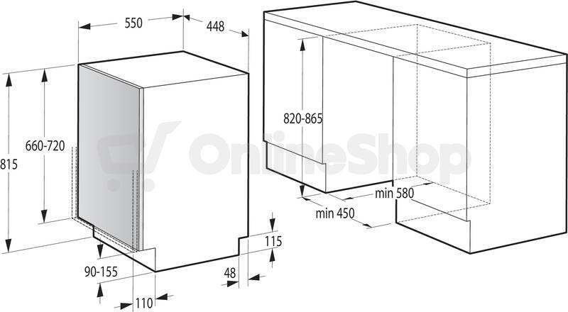 Myčka nádobí Gorenje GI561D10S G400