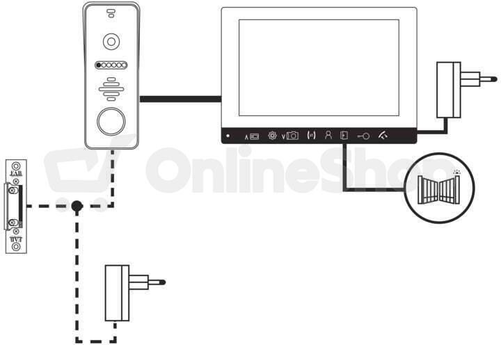 Sada videotelefonu Emos EM-10AHD (H3010)