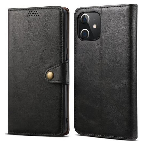 Lenuo Leather pro iPhone 12&nbsp;Mini, černá (foto 1)