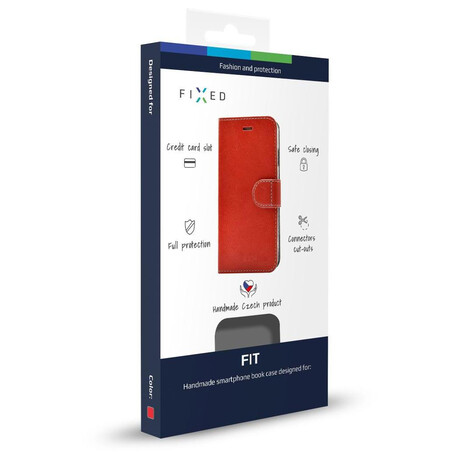 FIXED Fit pro Apple iPhone 12/12 Pro, červené (foto 4)