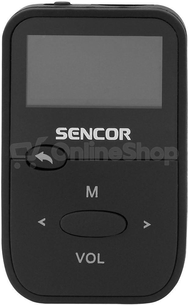 MP3 přehrávač Sencor SFP 4408 BK 8GB, černý