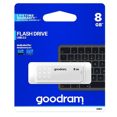 GOODRAM Flash Disk UME2 8GB USB 2.0 bílá (foto 4)
