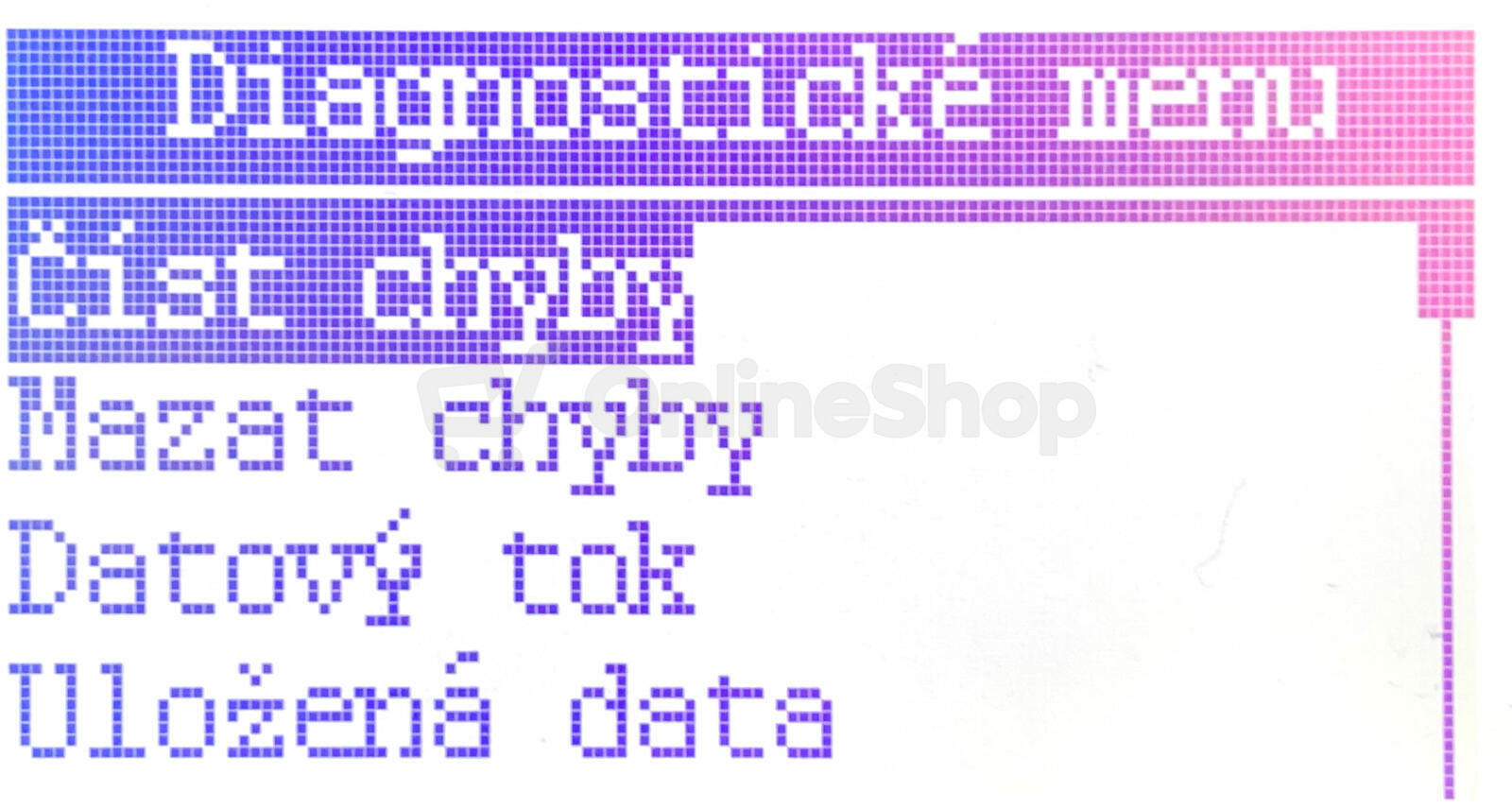 Autodiagnostika SX ONE v CZ/SK/DE/AJ/ES SIXTOL
