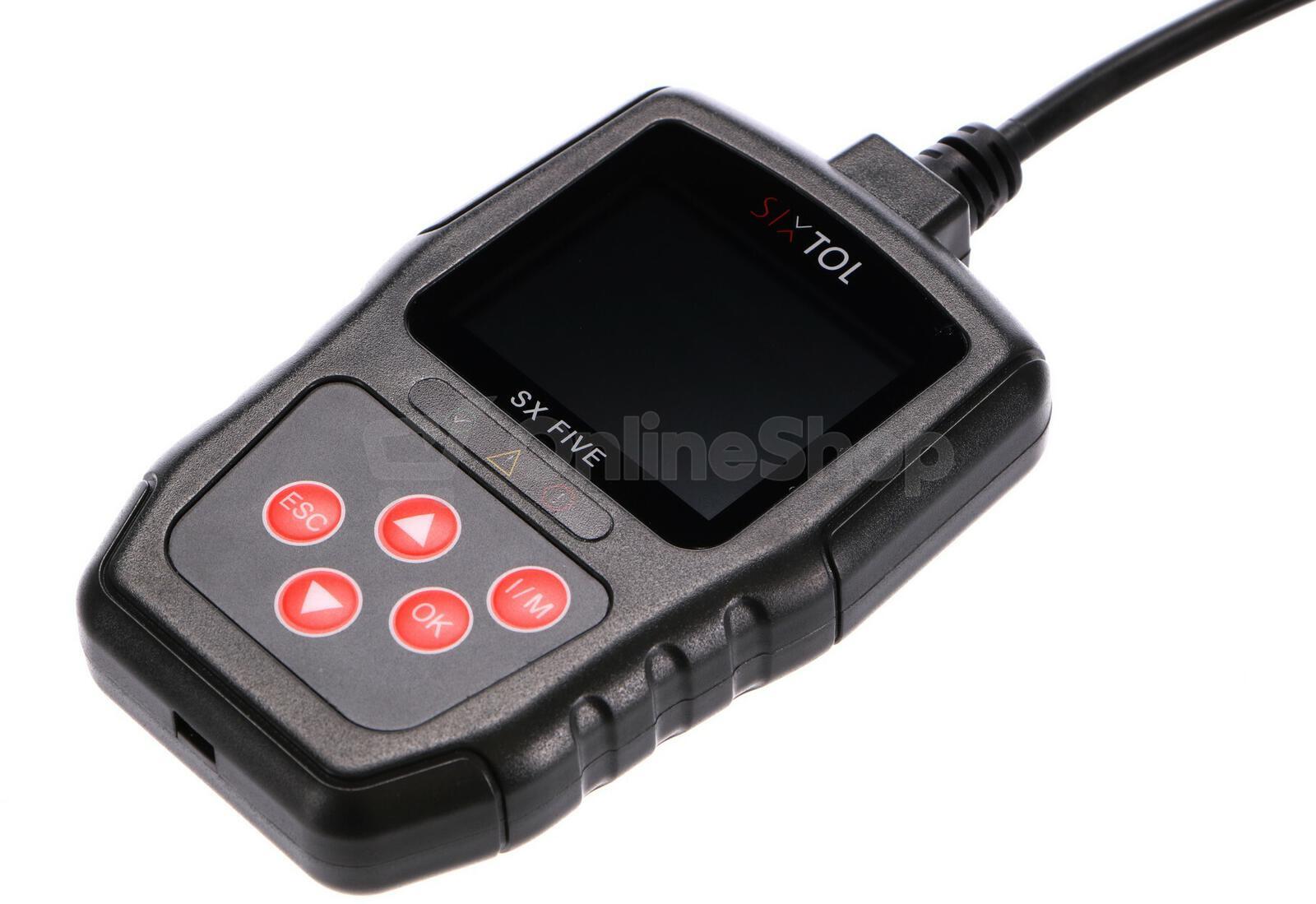 Autodiagnostika SX FIVE v CZ/SK/DE/AJ/HU SIXTOL