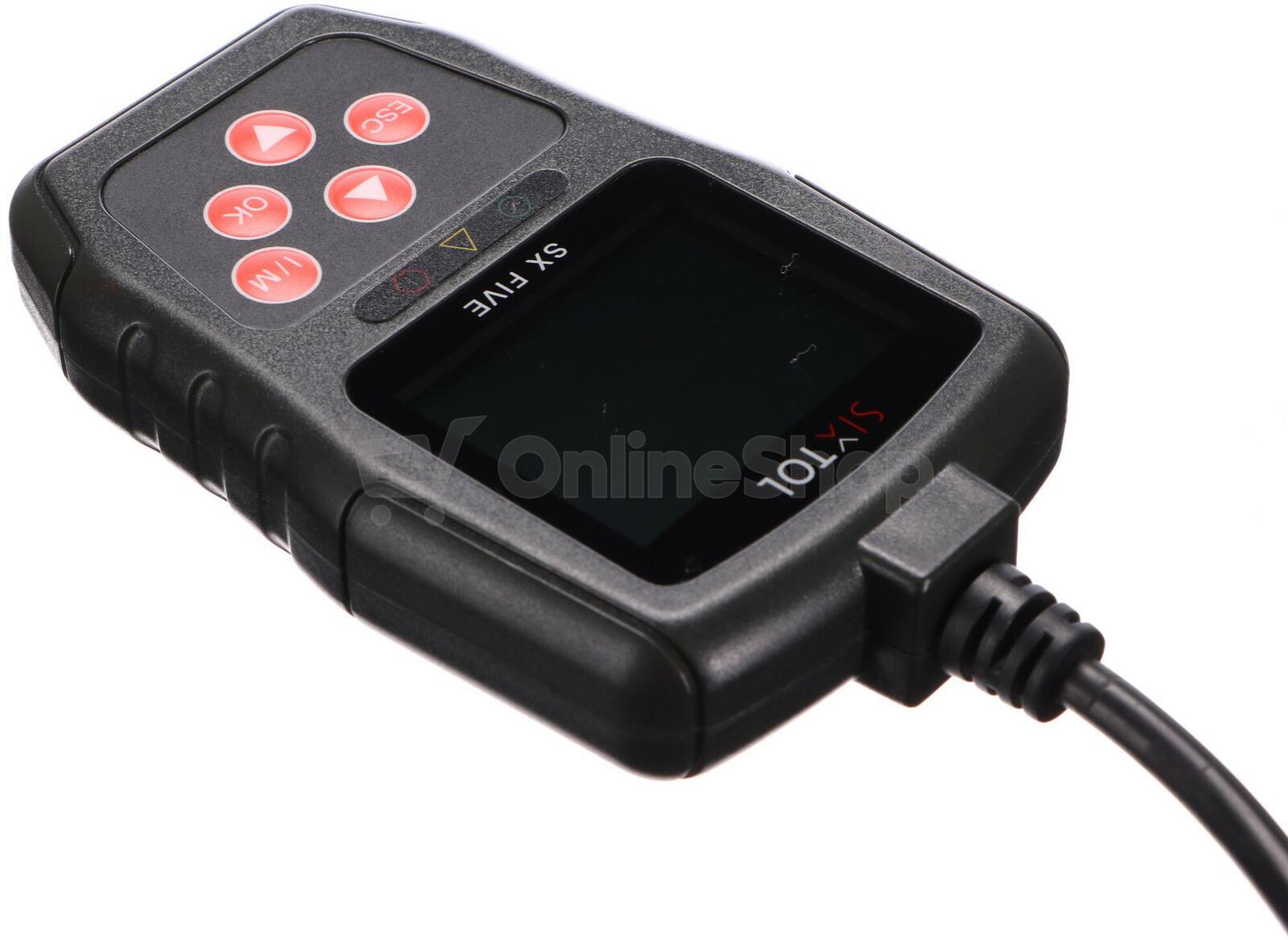 Autodiagnostika SX FIVE v CZ/SK/DE/AJ/HU SIXTOL