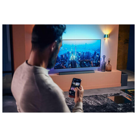 SET UHD OLED TV Philips 55OLED855 + TAB8905