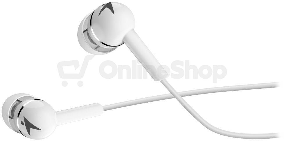 GENIUS headset HS-M300/ bílý/ 4pin 3,5 mm jack (31710006401)