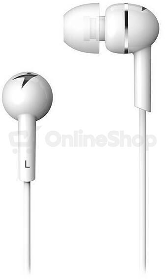 GENIUS headset HS-M300/ bílý/ 4pin 3,5 mm jack (31710006401)