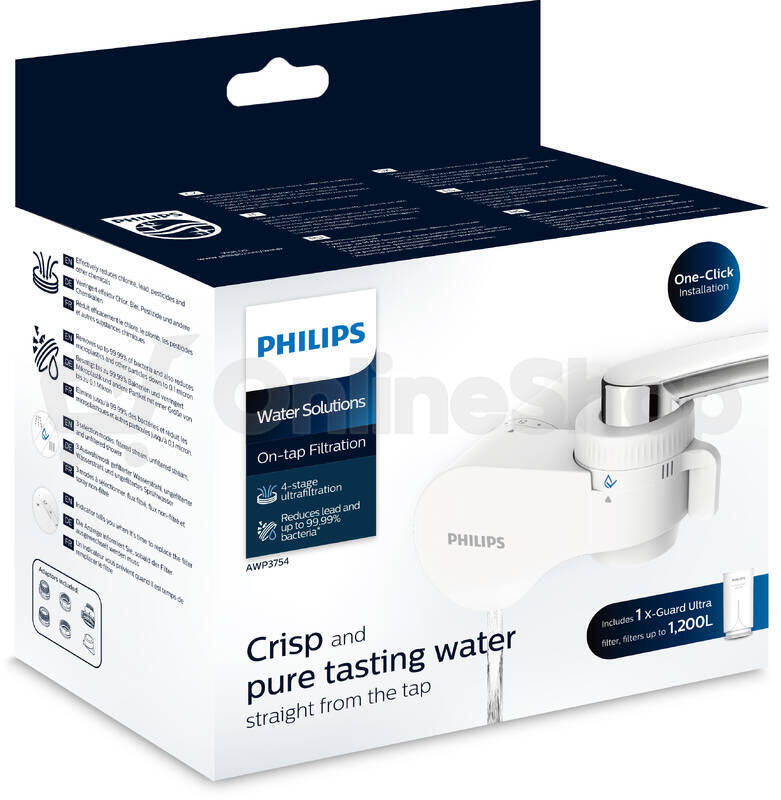Filtr na dřezovou baterii Philips AWP3754/10