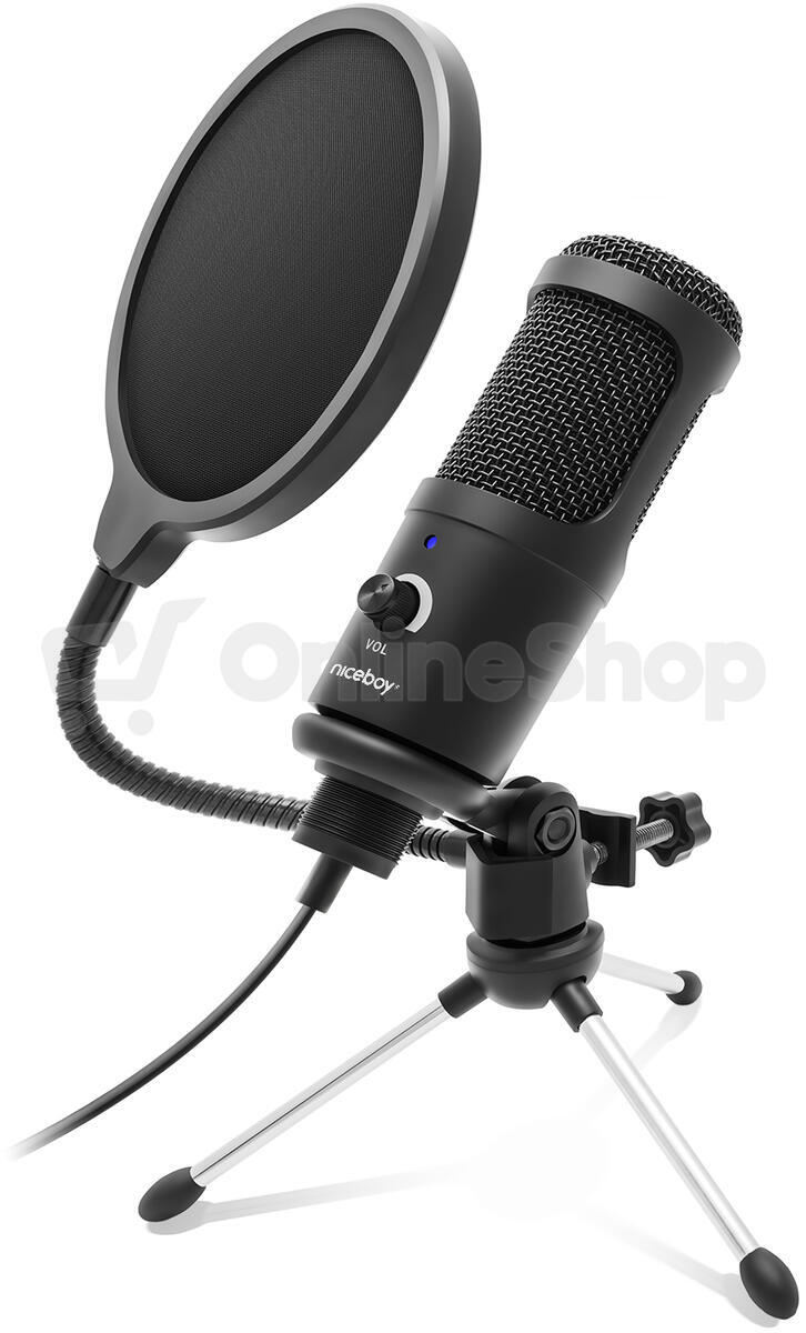 Mikrofon k PC Niceboy VOICE Black