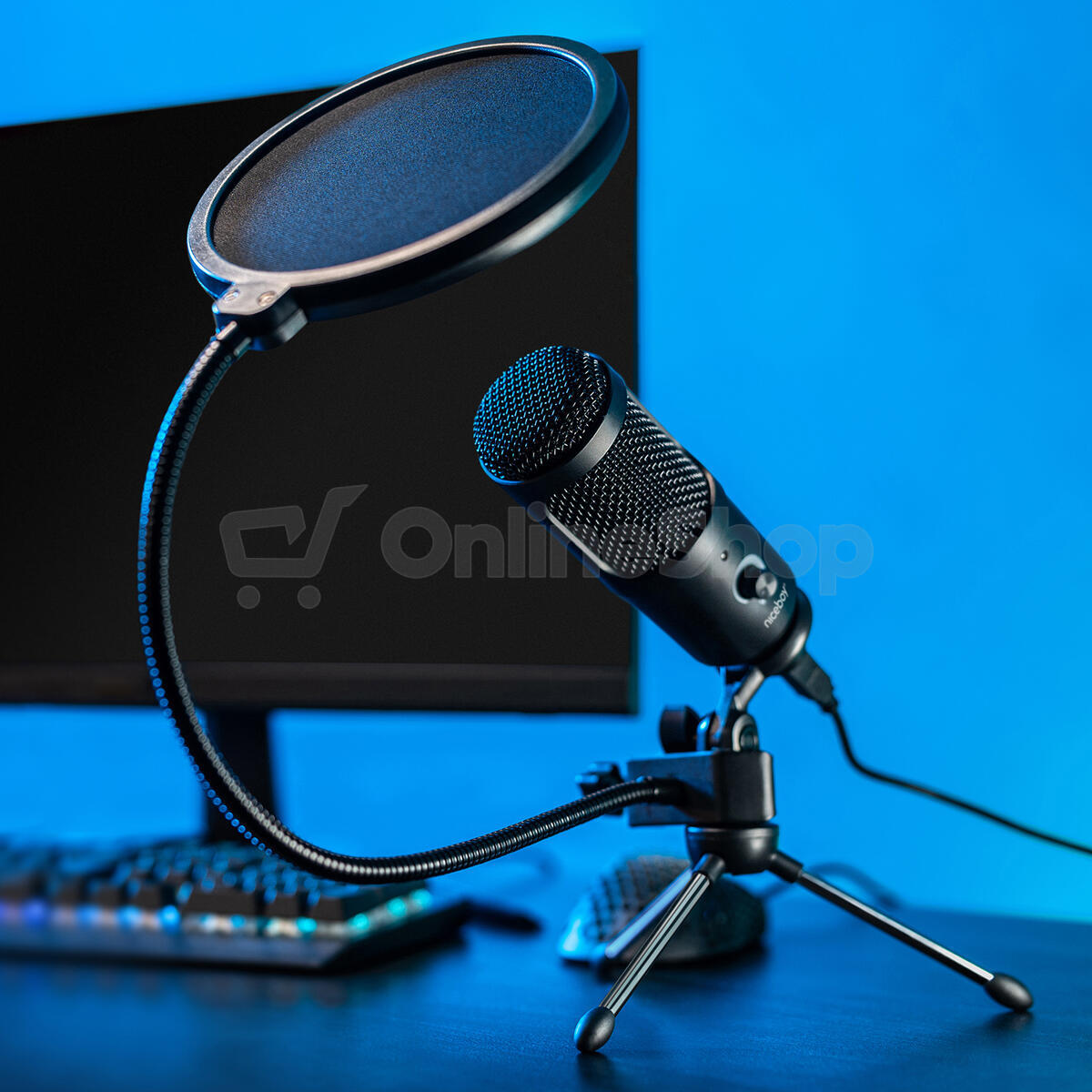 Mikrofon k PC Niceboy VOICE Black