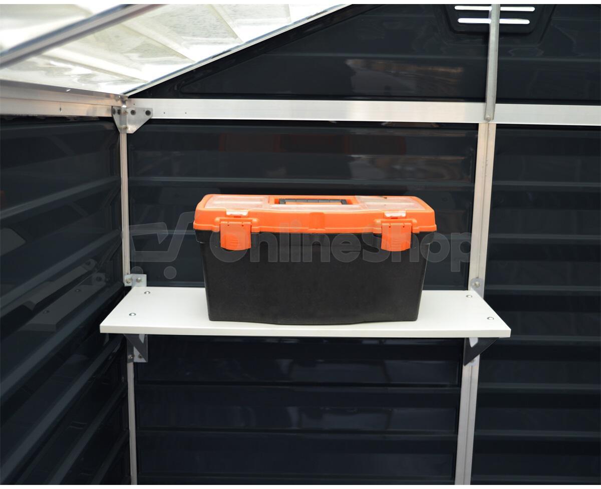 Zahradní domek Palram Skylight 4x6, antracit