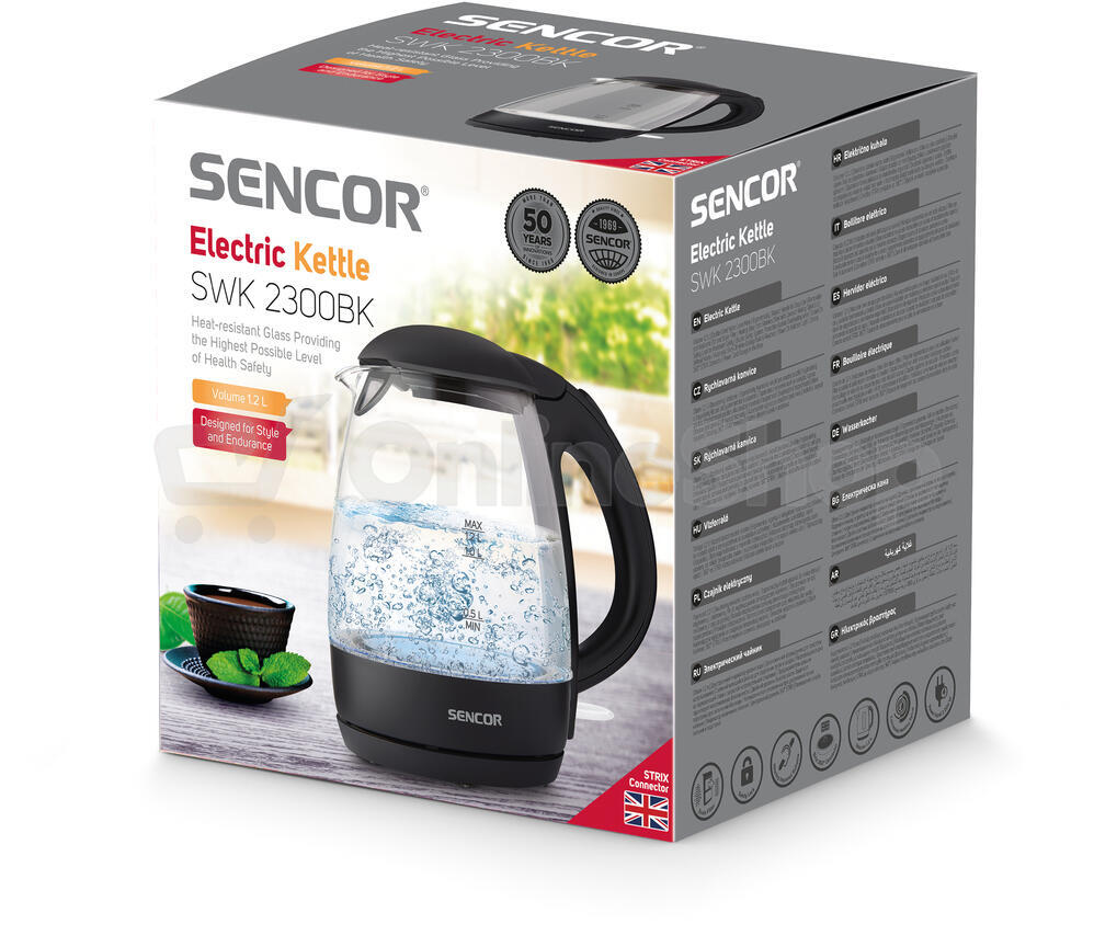 Rychlovarná konvice Sencor SWK 2300BK