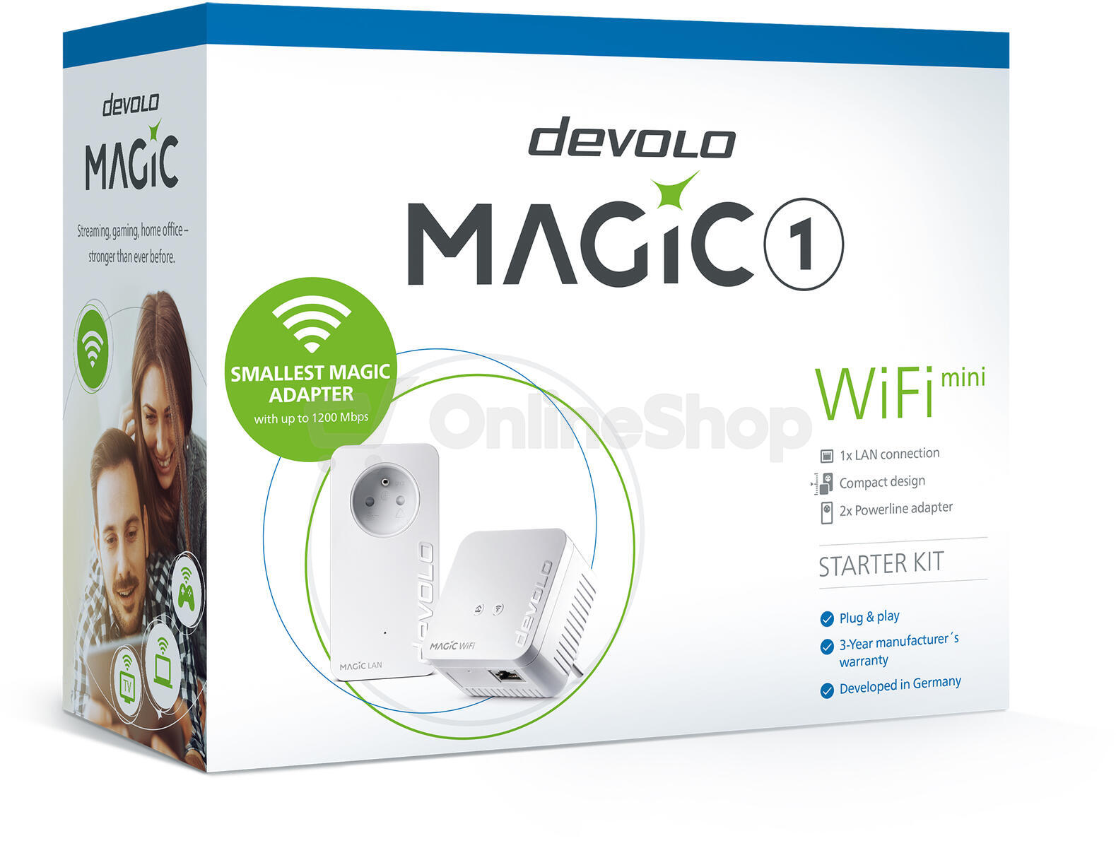 Devolo Powerline Magic 1 WiFi mini Starter Kit