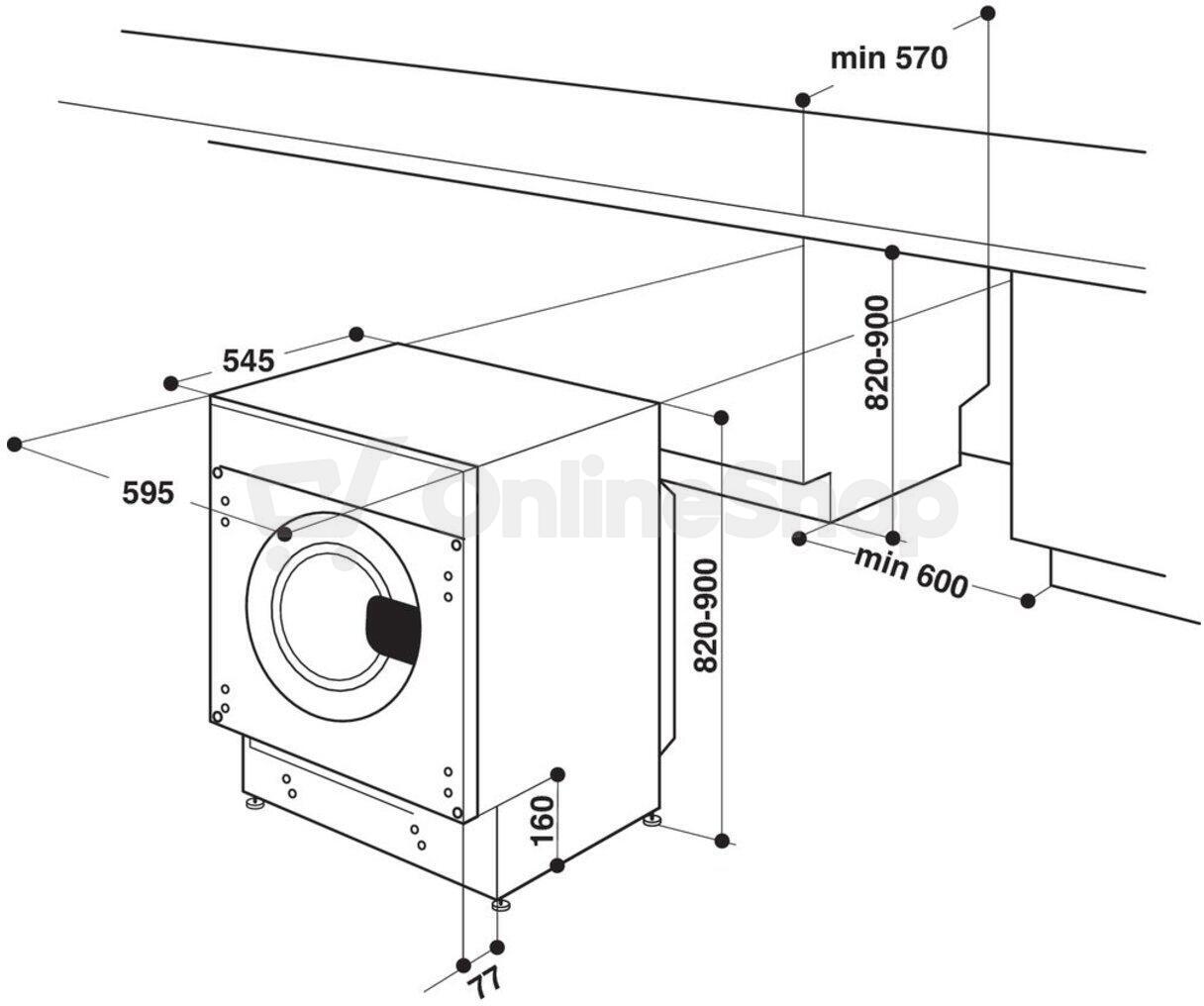 Whirlpool BI WDWG 751482 EU N
