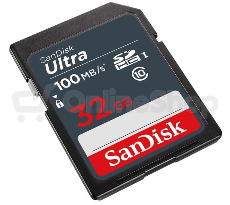 Paměťová karta SANDISK Ultra 32GB SDHC