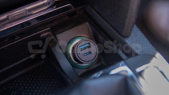 SWISSTEN CL ADAPTÉR POWER DELIVERY USB-C + QUICK CHARGE 3.0 36W METAL ČERNÝ