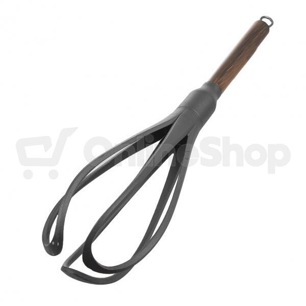 Šlehací metla termoplast WOODEN 32,5 cm Orion
