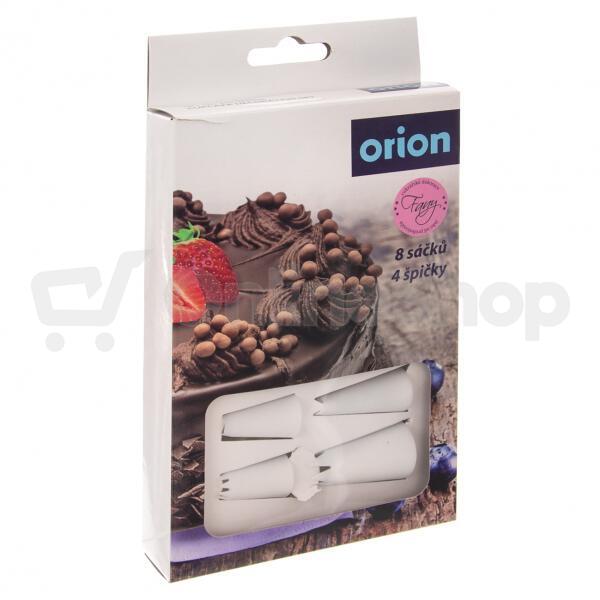 Cukrářský sáček 35 cm 4 ks s 8 špičkami Orion