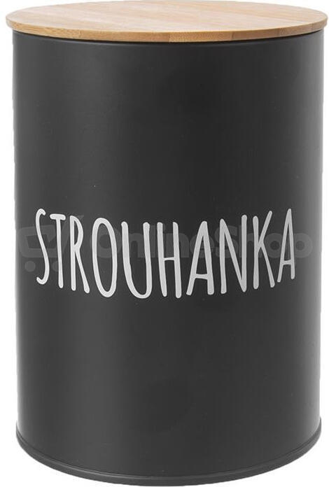 Dóza Orion Strouhanka BLACK, pr. 11 cm