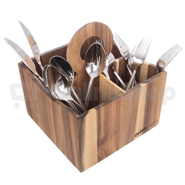 Stojan na příbory WOODEN Orion
