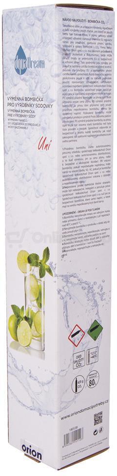Bombička CO2 Aquadream nová Orion