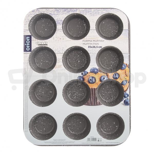Forma na pečení Orion GRANDE 12 muffinů, 35x26,5cm